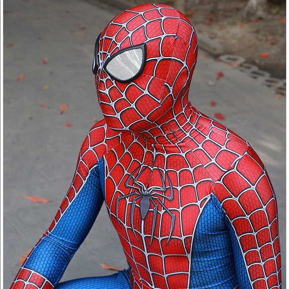 Spider-Man Unisex Spandex Costumes Adult 3D - Picture 9 of 11